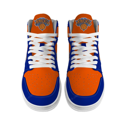 LIMITED EDITION - NEW CUSTOMIZED NBA04 NY KNICKS AIR JORDAN SNEAKERS