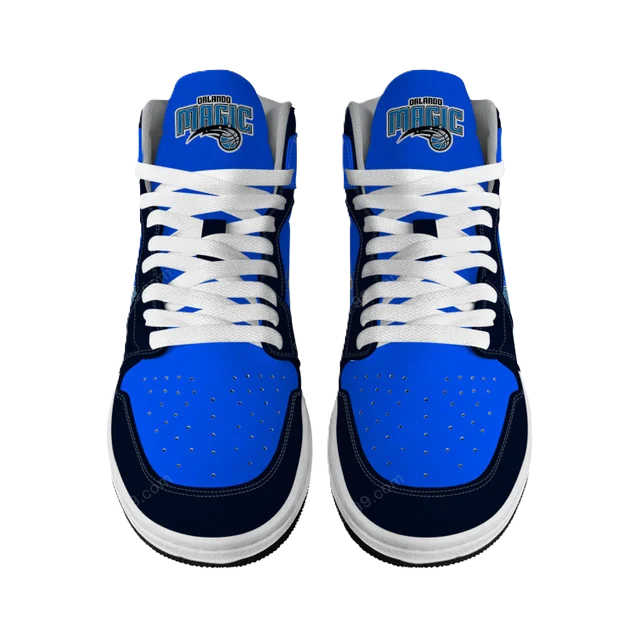 LIMITED EDITION - NEW CUSTOMIZED NBA15 OL MAGIC AIR JORDAN SNEAKERS
