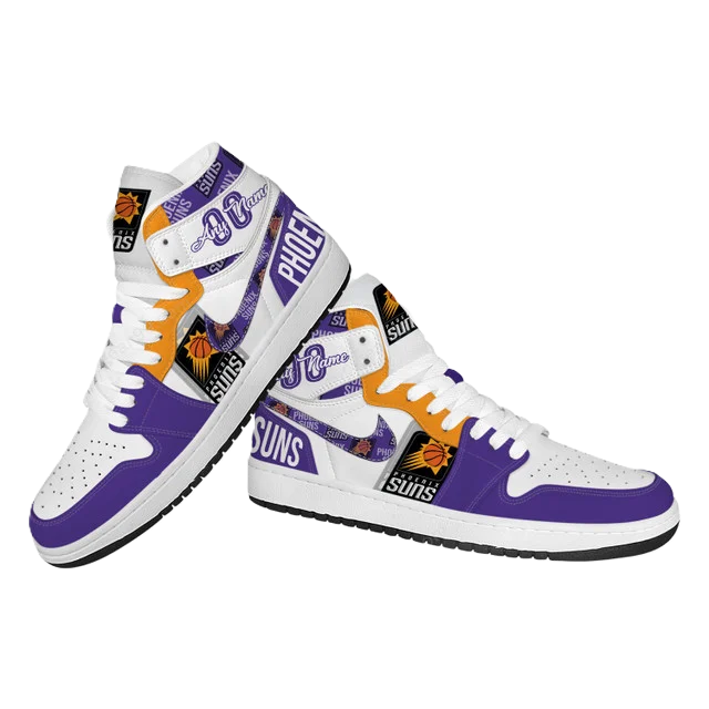 LIMITED EDITION - NEW CUSTOMIZED NBA21 PH SUNS AIR JORDAN SNEAKERS