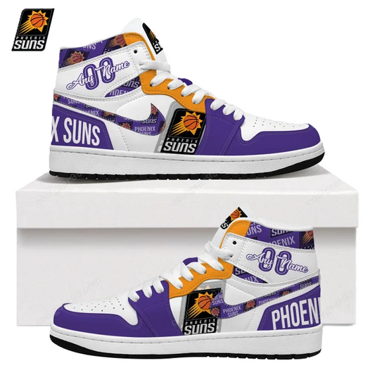 LIMITED EDITION - NEW CUSTOMIZED NBA21 PH SUNS AIR JORDAN SNEAKERS