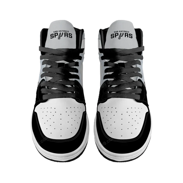 LIMITED EDITION - NEW CUSTOMIZED NBA23 SA SPURS AIR JORDAN SNEAKERS