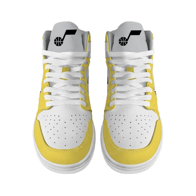 LIMITED EDITION - NEW CUSTOMIZED NBA29 UT JAZZ AIR JORDAN SNEAKERS