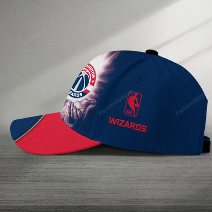LIMITED EDITION - NEW CUSTOMIZED NBA28 WWI WASHINGTON WIZARDS CLASSIC CAP