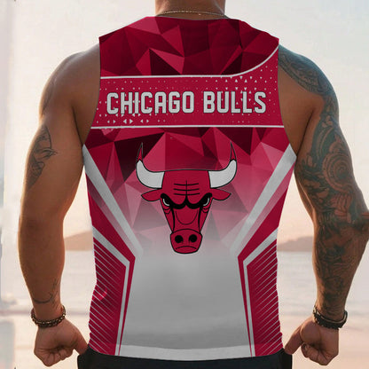 LIMITED EDITION - NEW CUSTOMIZED NBA19 CBU CHICAGO BULLS UNISEX TANK TOP