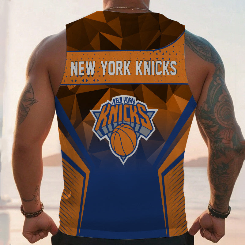 LIMITED EDITION - NEW CUSTOMIZED NBA04 NYK NEW YORK KNICKS UNISEX TANK TOP
