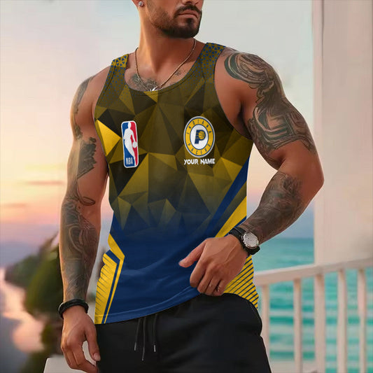 LIMITED EDITION - NEW CUSTOMIZED NBA06 IPA INDIANA PACERS UNISEX TANK TOP