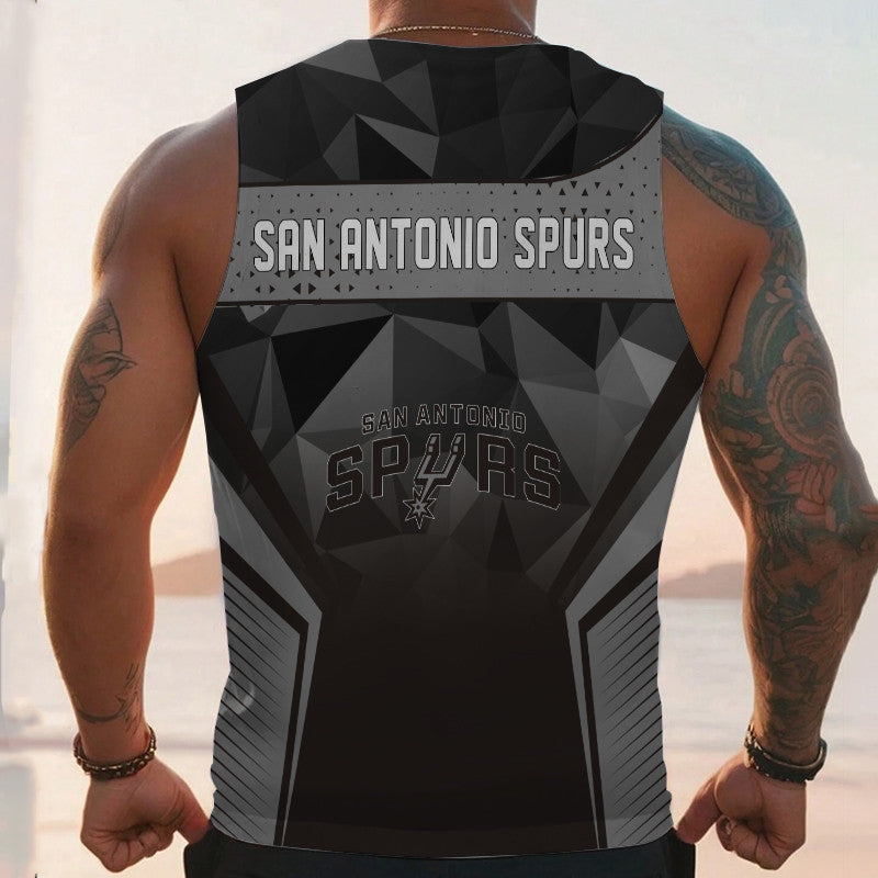 LIMITED EDITION - NEW CUSTOMIZED NBA23 SAS SAN ANTONIO SPURS UNISEX TANK TOP