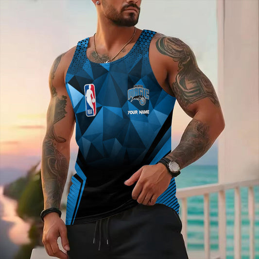LIMITED EDITION - NEW CUSTOMIZED NBA15 OMA ORLANDO MAGIC UNISEX TANK TOP