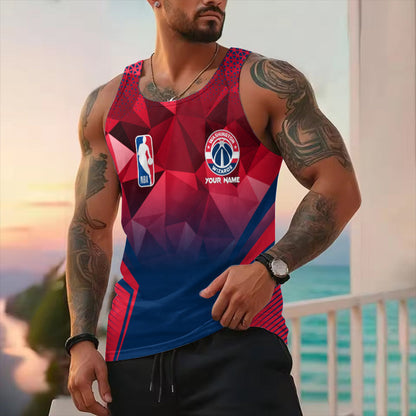 LIMITED EDITION - NEW CUSTOMIZED NBA28 WWI WASHINGTON WIZARDS UNISEX TANK TOP