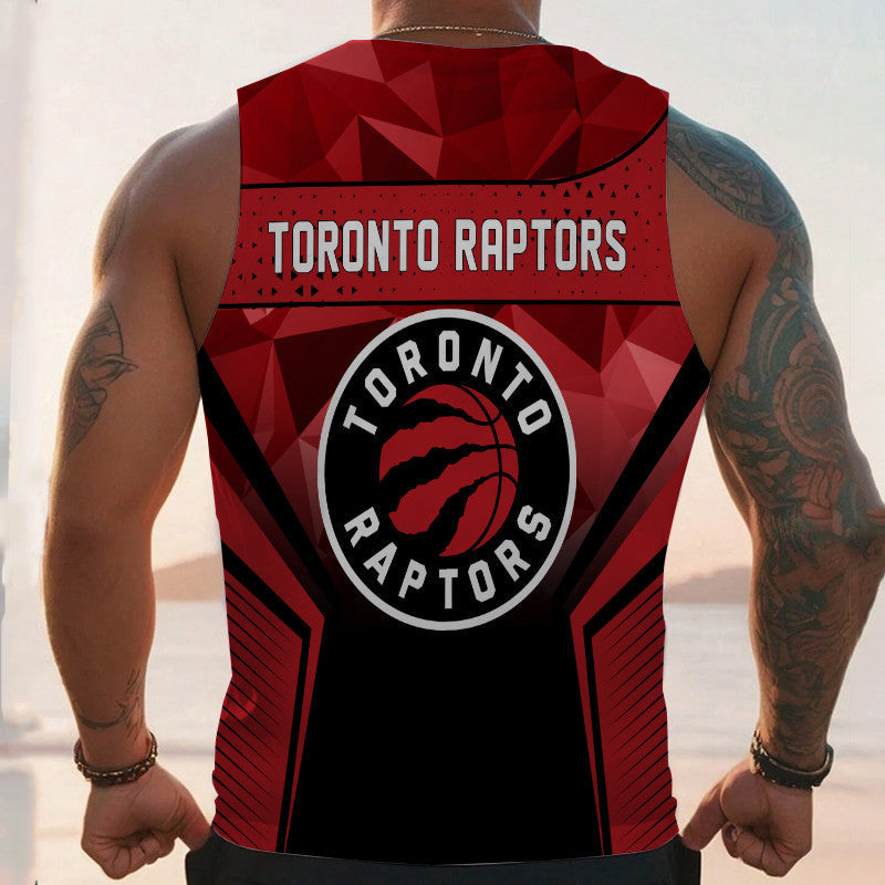 LIMITED EDITION - NEW CUSTOMIZED NBA24 TRA TORONTO RAPTORS UNISEX TANK TOP