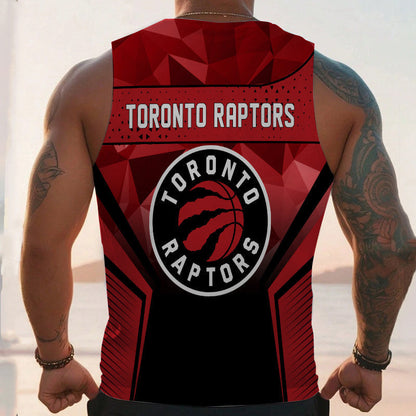 LIMITED EDITION - NEW CUSTOMIZED NBA24 TRA TORONTO RAPTORS UNISEX TANK TOP