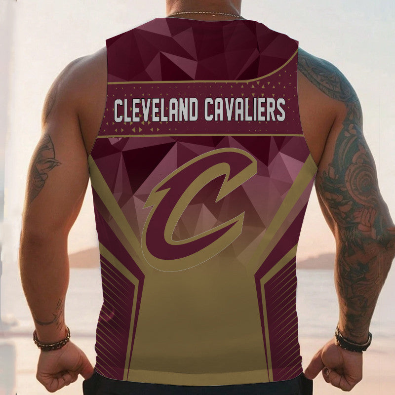 LIMITED EDITION - NEW CUSTOMIZED NBA02 CCA CLEVELAND CAVALIERS UNISEX TANK TOP