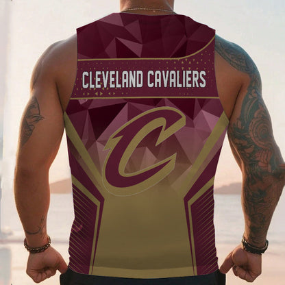 LIMITED EDITION - NEW CUSTOMIZED NBA02 CCA CLEVELAND CAVALIERS UNISEX TANK TOP