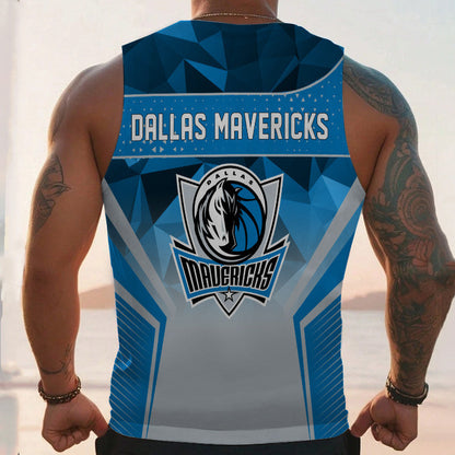 LIMITED EDITION - NEW CUSTOMIZED NBA18 DMA DALLAS MAVERICKS UNISEX TANK TOP