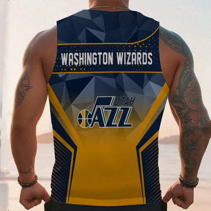 LIMITED EDITION - NEW CUSTOMIZED NBA29 UJZ UTAH JAZZ UNISEX TANK TOP
