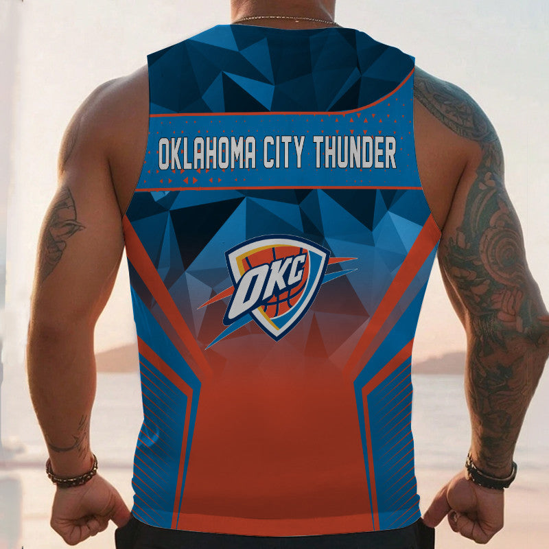 LIMITED EDITION - NEW CUSTOMIZED NBA01 OCT OKLAHOMA CITY THUNDER UNISEX TANK TOP