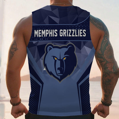 LIMITED EDITION - NEW CUSTOMIZED NBA13 MGR MEMPHIS GRIZZLIES UNISEX TANK TOP